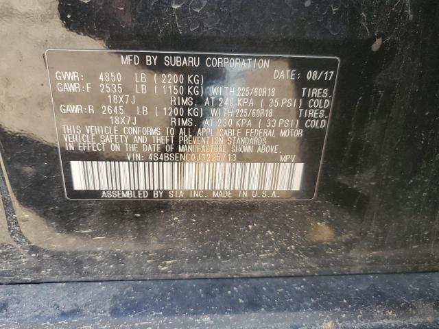 4S4BSENC0J3225713 Subaru u4
