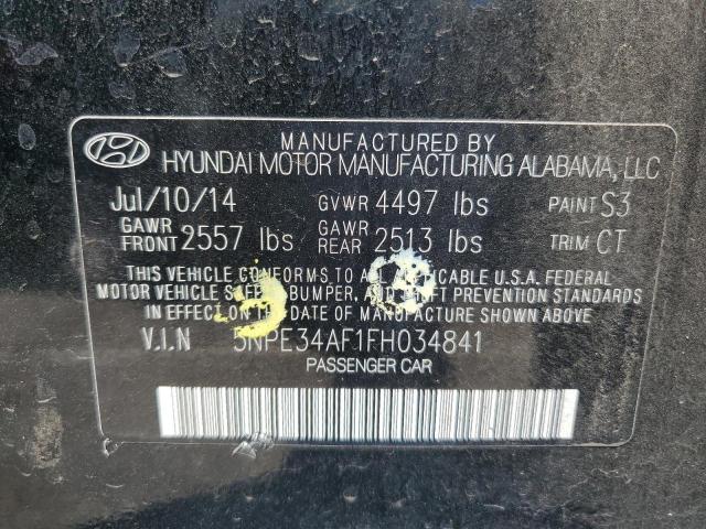 5NPE34AF1FH034841 Hyundai dohc gdi theta-ii
