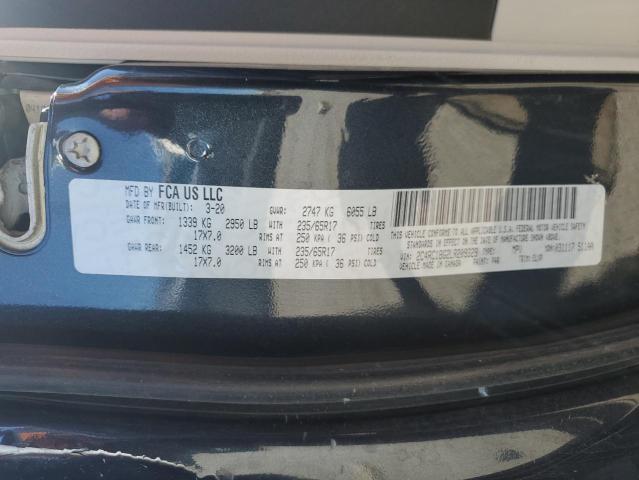 2C4RC1BG2LR209328 Chrysler PACIFICA T
