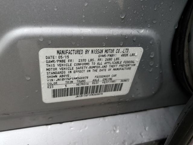 JN1BV7AP1FM346979 Infiniti 2015