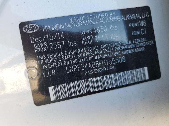 5NPE34AB8FH155508 Hyundai SONATA SPO