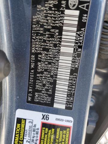 2T1BPRHE8GC702771 Toyota 2zr-fae