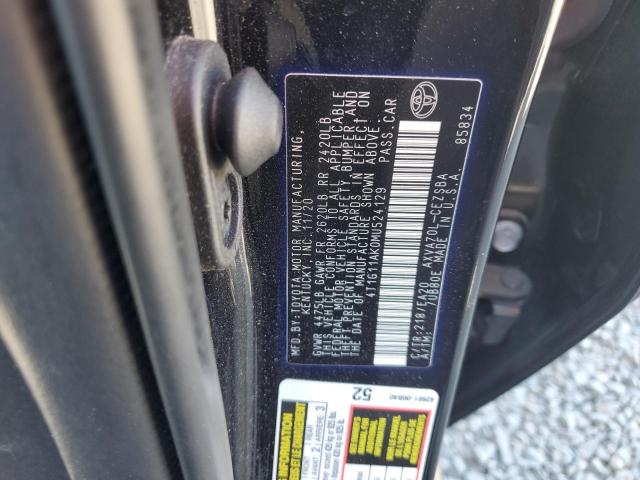 4T1G11AK0MU524129 Toyota a25a-fks