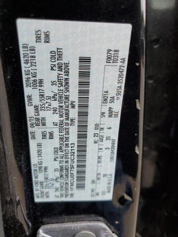 1FMCU0F75FUC32113 Ford ESCAPE S