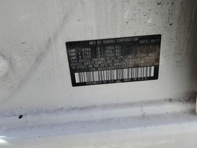 4S3GTAD67J3709390 Subaru 2018