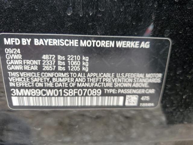 3MW89CW01S8F07089 BMW 330XI