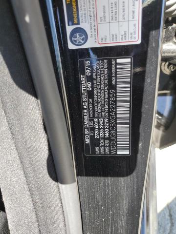 WDDUG8CBXGA227859 Mercedes-Benz 2016