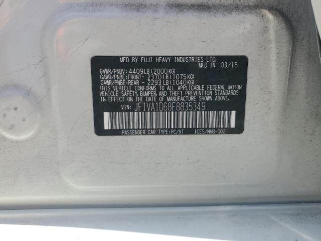 JF1VA1D68F8835349 Subaru WRX PREMIU