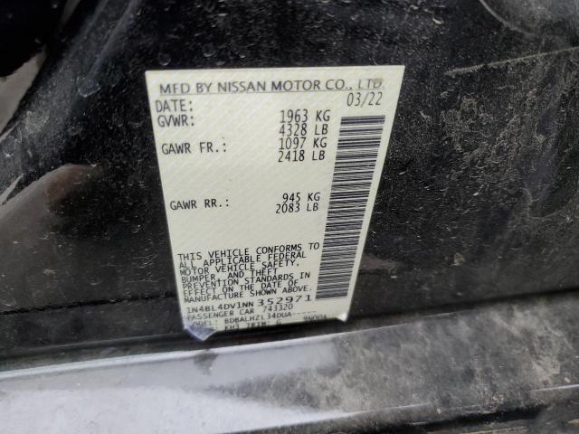 1N4BL4DV1NN352971 Nissan Altima