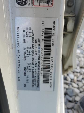 JM1BM1V71E1191163 Mazda 3 TOURING