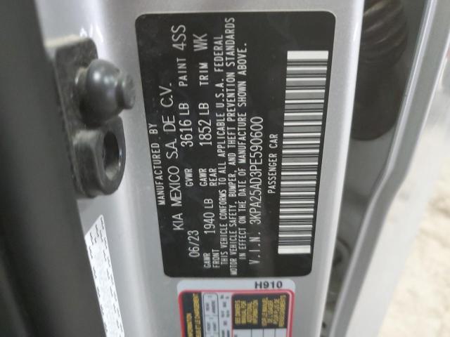 3KPA25AD3PE590600 KIA RIO S