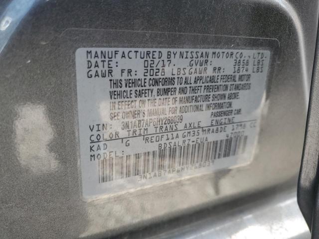 3N1AB7AP6HY268039 Nissan 2017