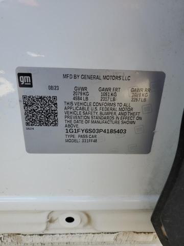 1G1FY6S03P4185403 Chevrolet 2023
