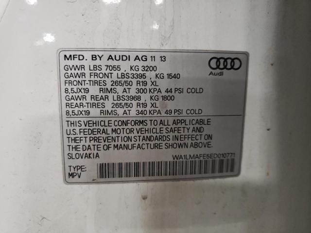 WA1LMAFE5ED010771 Audi Q7 PREMIUM