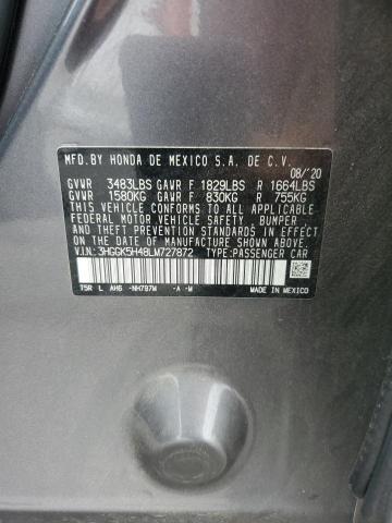 3HGGK5H48LM727872 Honda l15b1