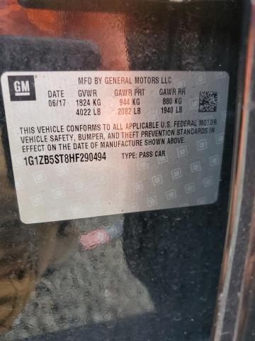 1G1ZB5ST8HF290494 Chevrolet MALIBU LS