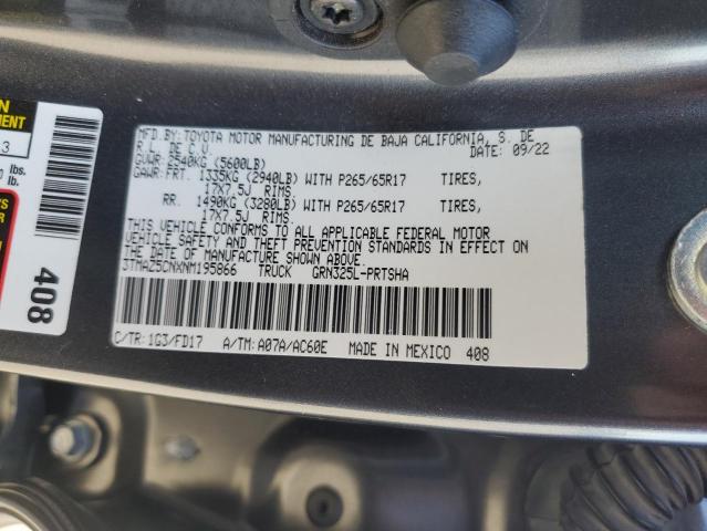 3TMAZ5CNXNM195866 Toyota 2gr-fks