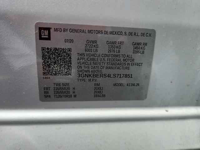 3GNKBERS4LS717851 Chevrolet lgx