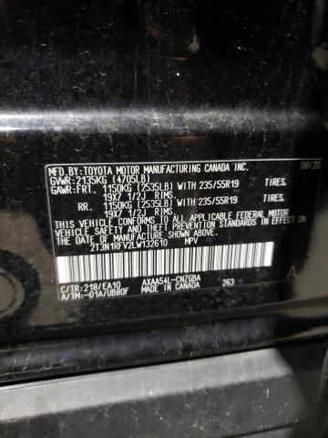 2T3N1RFV2LW132610 Toyota a25a-fks