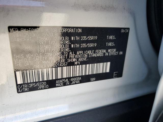 JTMEB3FV9RD214267 Toyota a25a-fxs