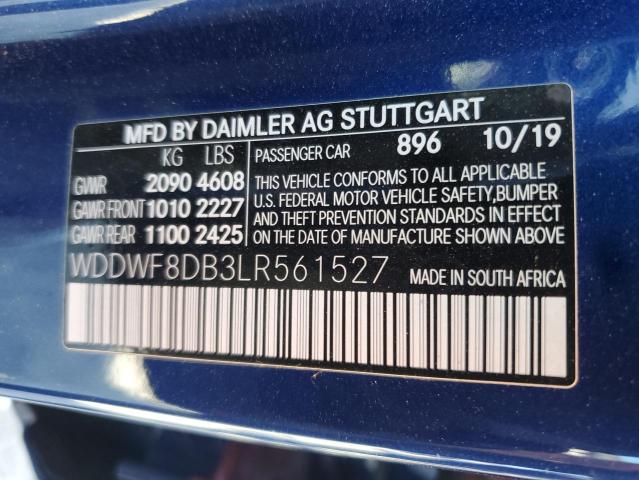 WDDWF8DB3LR561527 Mercedes-Benz m264