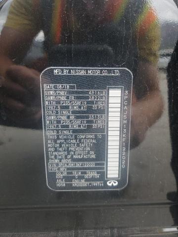 3PCAJ5M13KF122020 Infiniti QX50