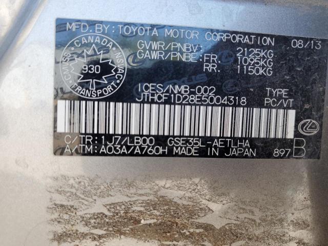 JTHCF1D28E5004318 Lexus 4gr-fse