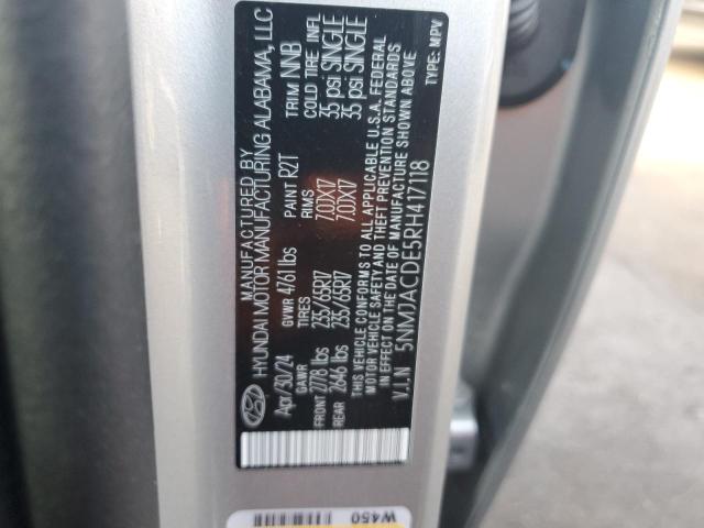 5NMJACDE5RH417118 Hyundai TUCSON SE