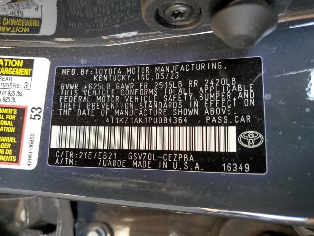 4T1KZ1AK1PU084364 Toyota 2gr-fks