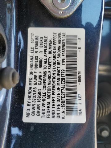 19XFC2F74JE201779 Honda k20c2