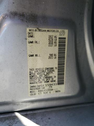 1N4AL3AP3JC159433 Nissan ALTIMA 2.5