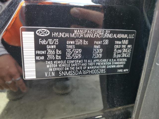 5NMS5DA16PH005285 Hyundai t-gdi gamma ii