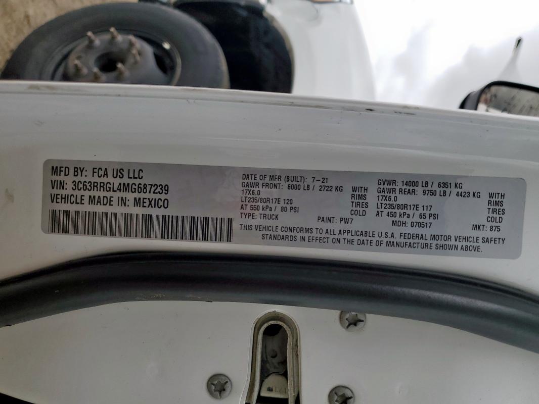 3C63RRGL4MG687239 RAM 3500 Trade
