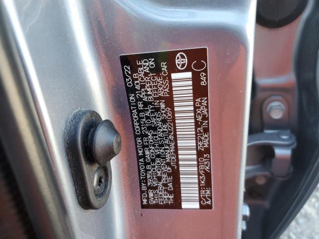 JTDEPMAE4NJ221069 Toyota COROLLA LE