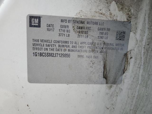 1G1BC5SM2J7129856 Chevrolet CRUZE LS