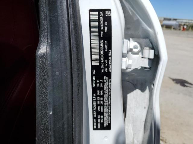 ZARFAMBNXN7664866 Alfa Romeo Giulia Sup