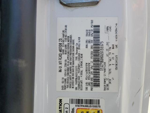 1FATP8UHXJ5155575 Ford Mustang