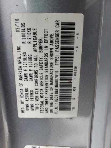 1HGCT1B81GA007610 Honda ACCORD EXL