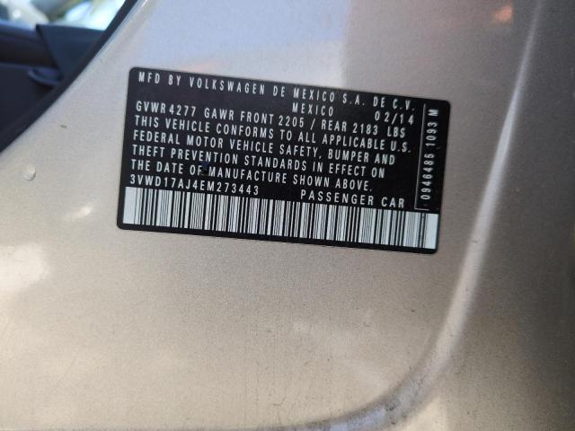 3VWD17AJ4EM273443 Volkswagen Jetta