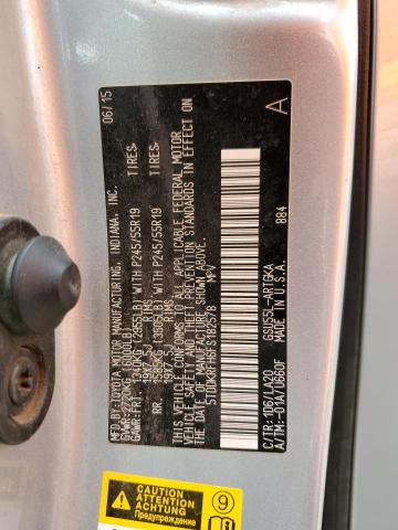 5TDDKRFH6FS182578 Toyota 2gr-fe