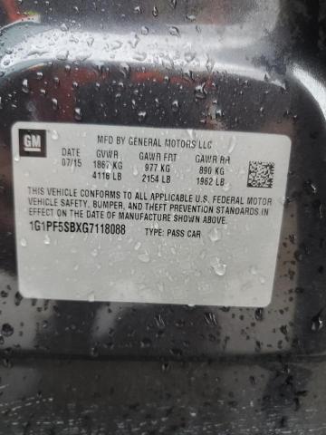 1G1PF5SBXG7118088 Chevrolet CRUZE LIMI