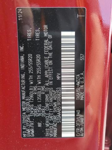 5TDAAAB51RS068253 Toyota t24a-fts