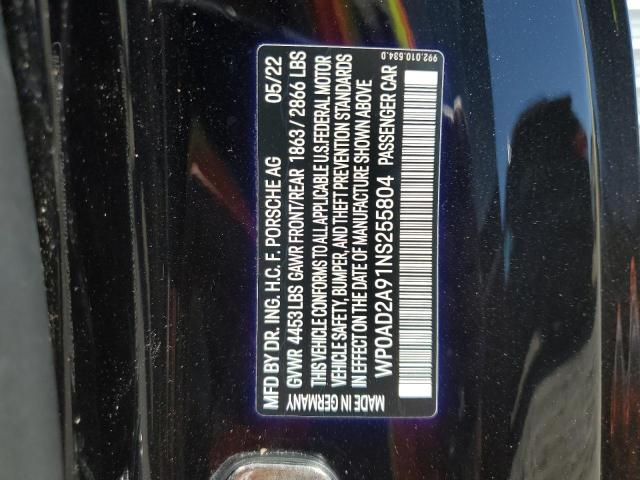 WP0AD2A91NS255804 Porsche 911 TURBO