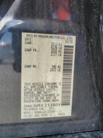 1N4AL3AP9JC233809 Nissan Altima