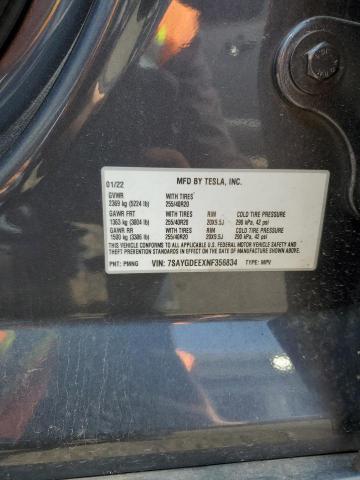7SAYGDEEXNF356834 Tesla Model Y