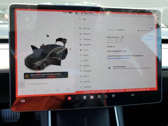 5YJ3E1EBXJF073250 Tesla MODEL 3