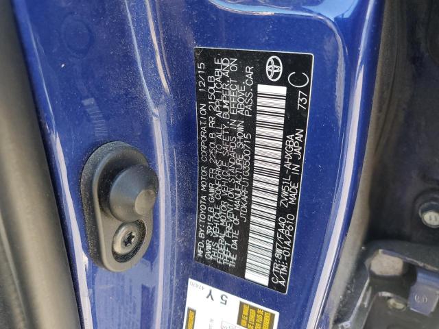 JTDKARFU1G3500715 Toyota Prius