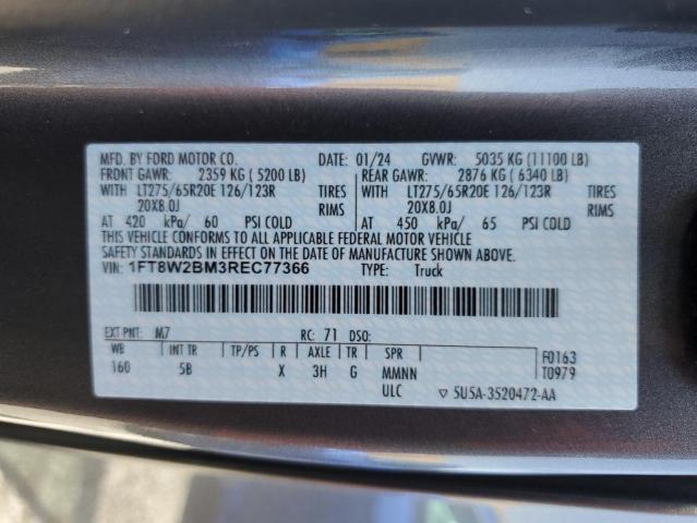 1FT8W2BM3REC77366 Ford 2024