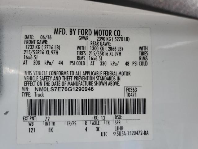 NM0LS7E76G1290946 Ford TRANSIT CO