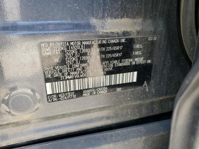 2T3MWRFV6LW083182 Toyota RAV4 LE